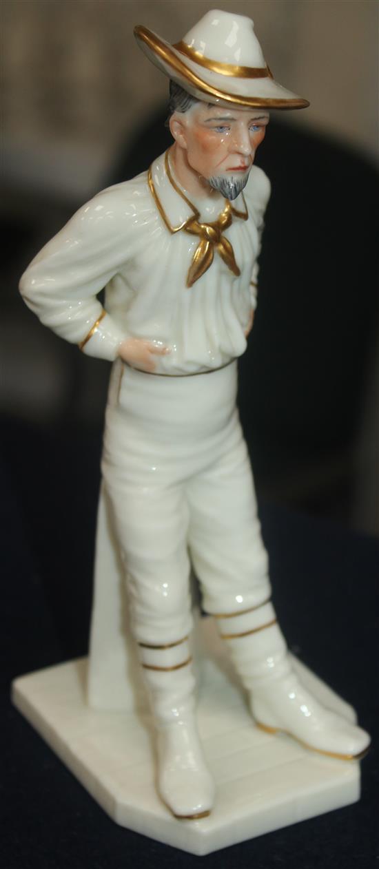 A Royal Worcester figure of Yankee, 7in.